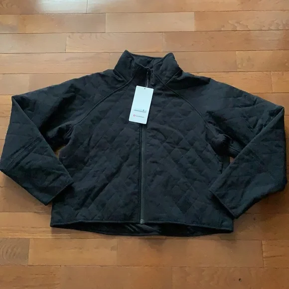 🖤LULULEMON QUILTED CALM JACKET/COAT-BLACK, 12🖤 - Picture 4 of 16
